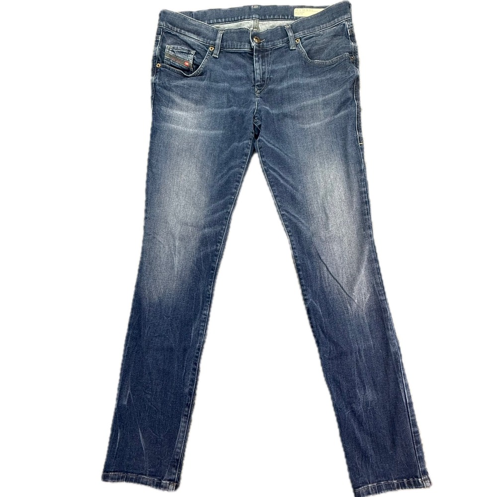 Diesel Grupee Super Slim Skinny Low Waist Jeans 0845S Stretch Women's Size 31